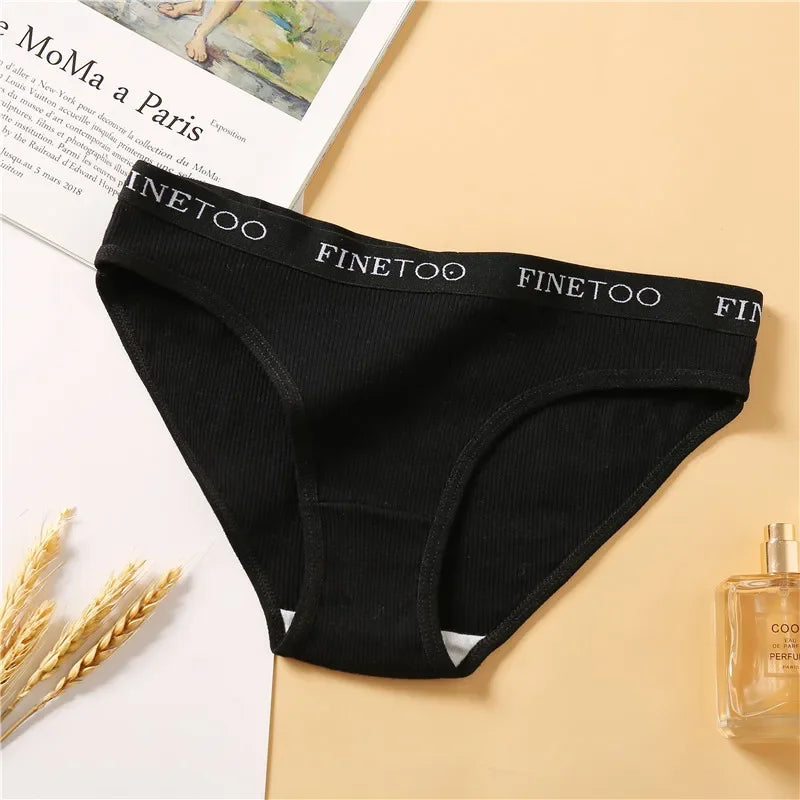1Pcs Women' Cotton Pantys Sexy Comfortable Letter Printed Woman Briefs Ladies Underpants Fashion Girls Lingerie M-XXL