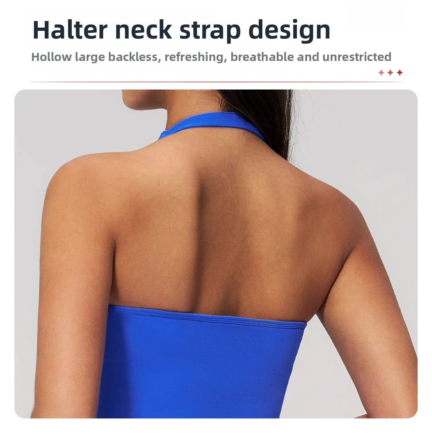 Hanging Neck Yoga Sports Bra Summer Shock Proof Gym High Strength Workout Fitness Underwear Push Up Top Yoga Bra Running Vest