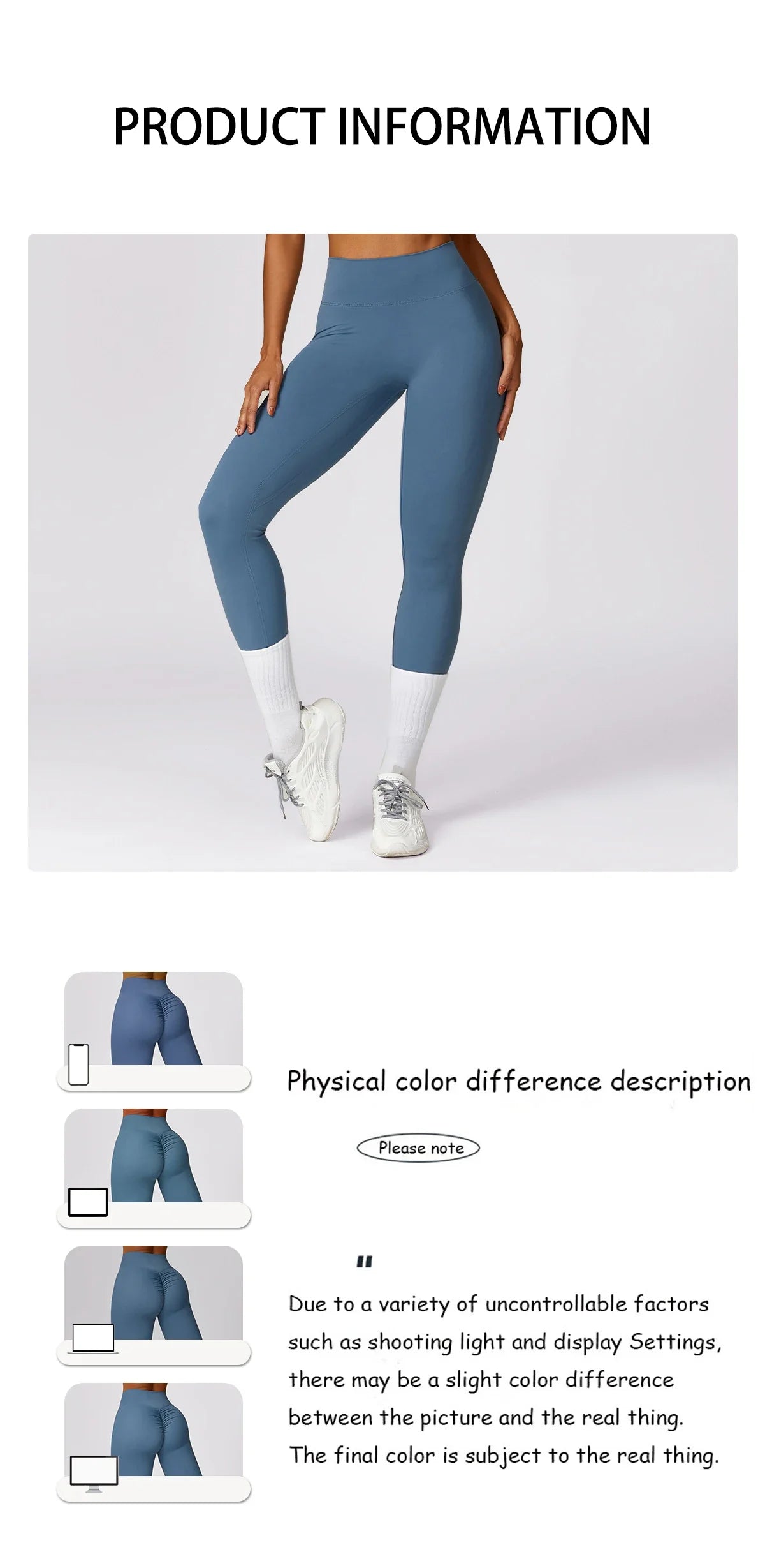 Hearuisavy Summer Scrunch Gym Leggings Woman Workout Pants Female Running Tights Push Up Yoga Pants High Waist Sports Leggings