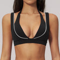 Yoga Underwear Women Sports Bra Breathable Shock Proof Gym Workout Fitness Push up Top Yoga Running Active Sportswear Vest Bra