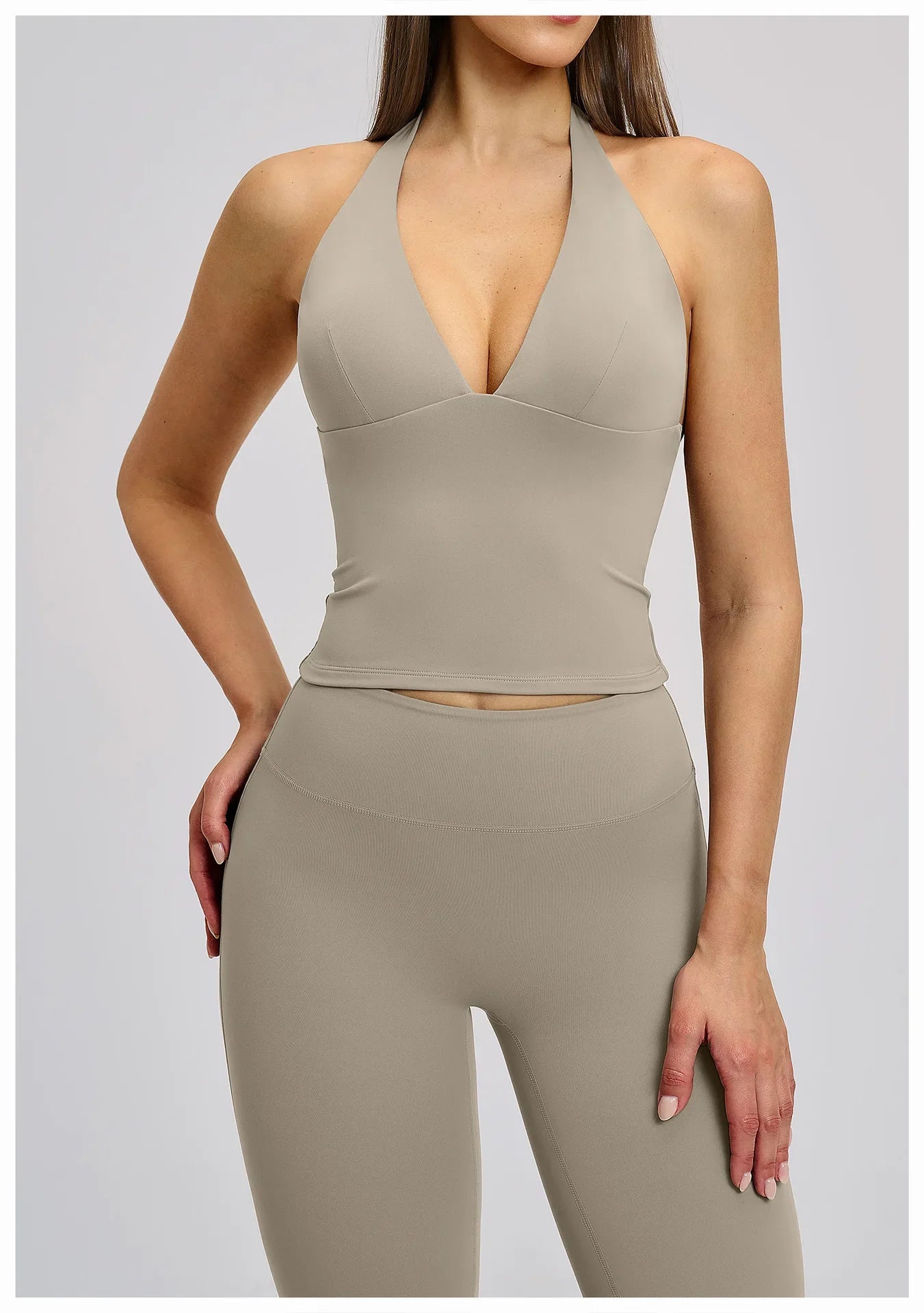 Sports Bra Top Push Up Fitness Yoga Bra Female Hanging Neck Underwear Sport Tops For Women Breathable Running Vest Bralette Gym