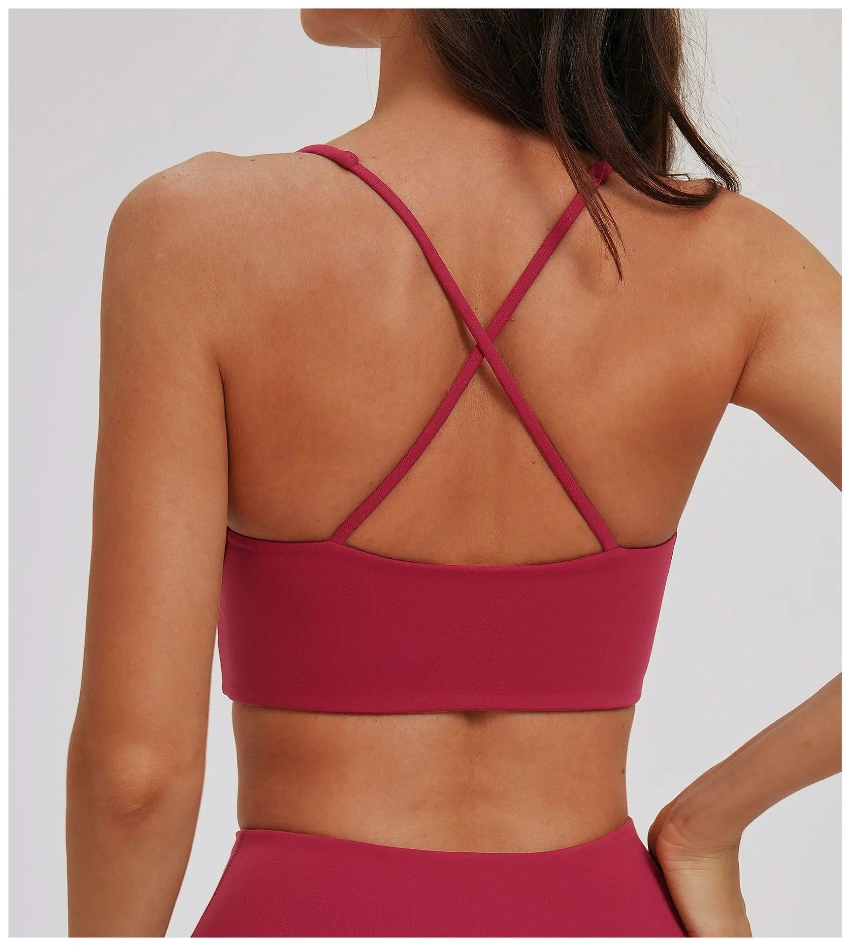 High Strength Sports Bra Women Gym Top Running Back Cross Yoga Bra Breathable Sports Underwear Women Fitness Workout Top Women
