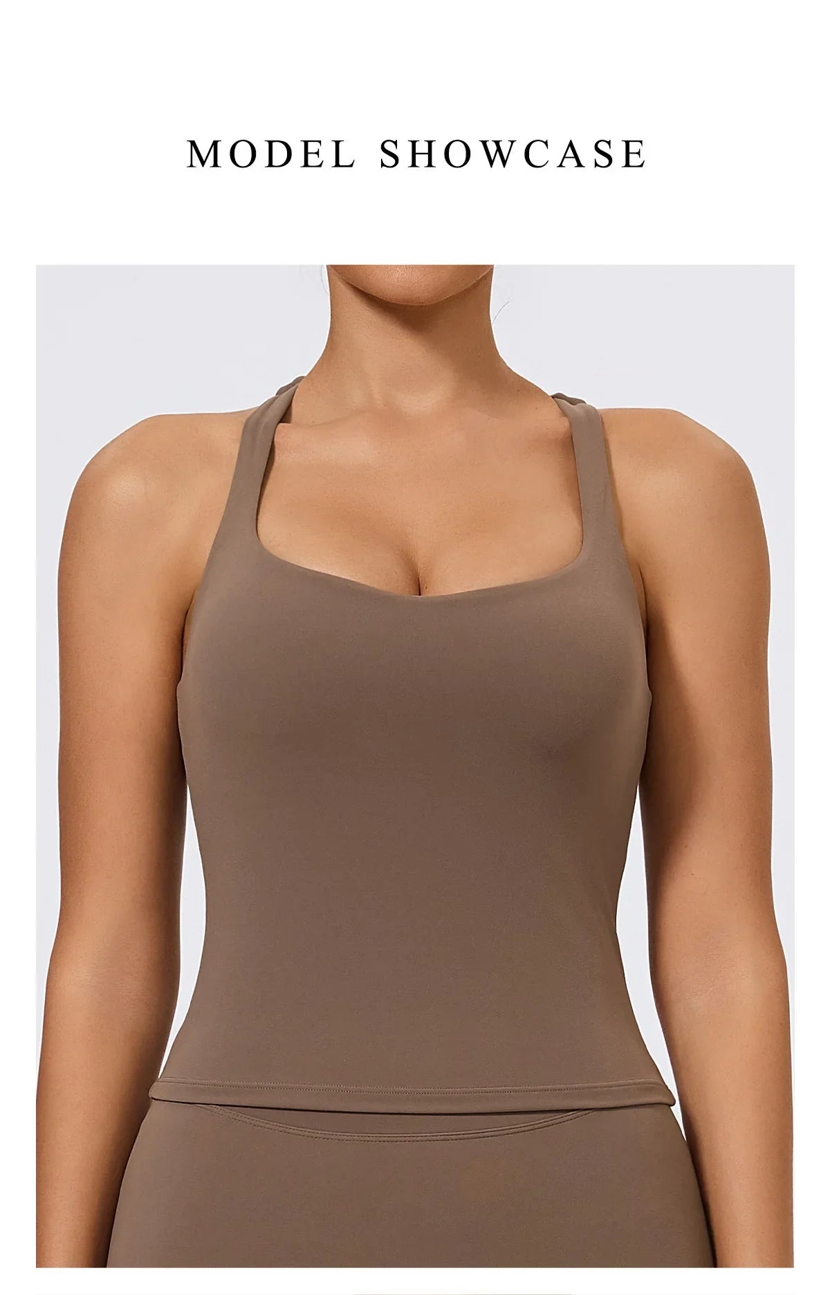 Hearuisavy Summer Woman Sports Vest I-Back Strap Design Gym Sportswear Breathable Quick Dry Fitness Tank Top Running Yoga Top