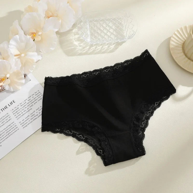Women's Seamless Cotton Briefs Women Panties Solid Color Breathable Underwear Female Low Waist Soft Lingerie S-XXL