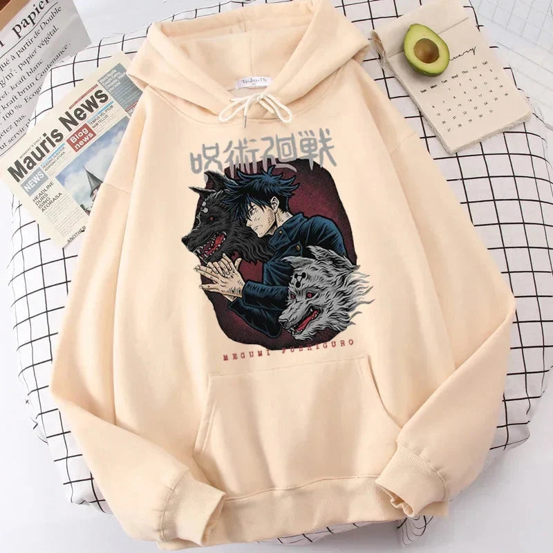 🧥 Women’s Jujutsu Kaisen Anime Hoodie