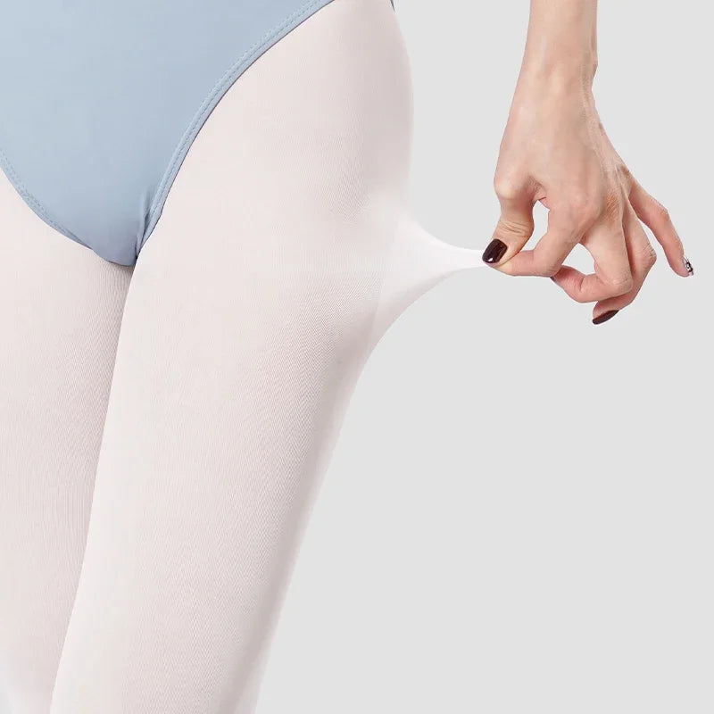 60D Ballet Tights Ballet Stockings for Kids Girls Women Pantyhose Semi-opaque Footed Tights Seamless Ballet Dance Leggings