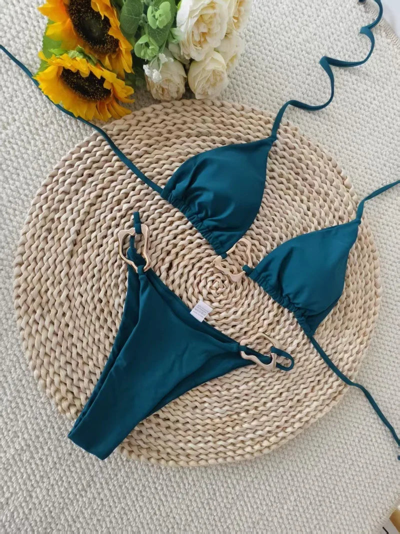 2026 Micro Bikinis Sexy Women Swimsuits Female Swimwear Push Up Bikini Set Bathing Suit Swimming Suits Beachwear Brazil ביקיני