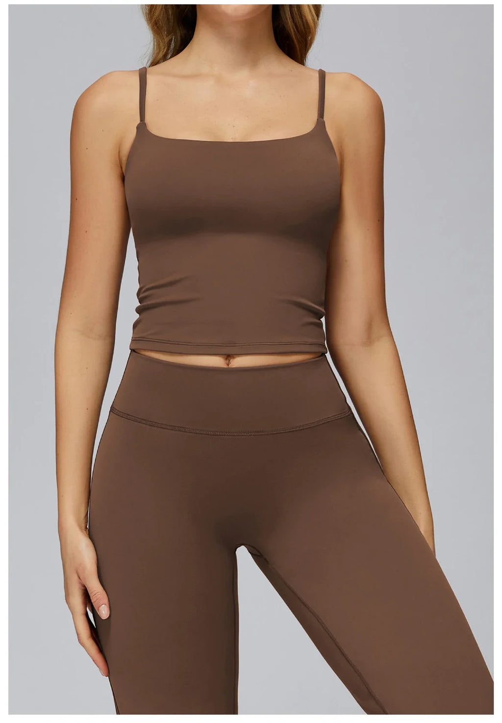 Running Underwear Sports Bra Women High Support Open Back Yoga Breathable Slim Fit Fitness Pilates Tank Top With Removable Pads