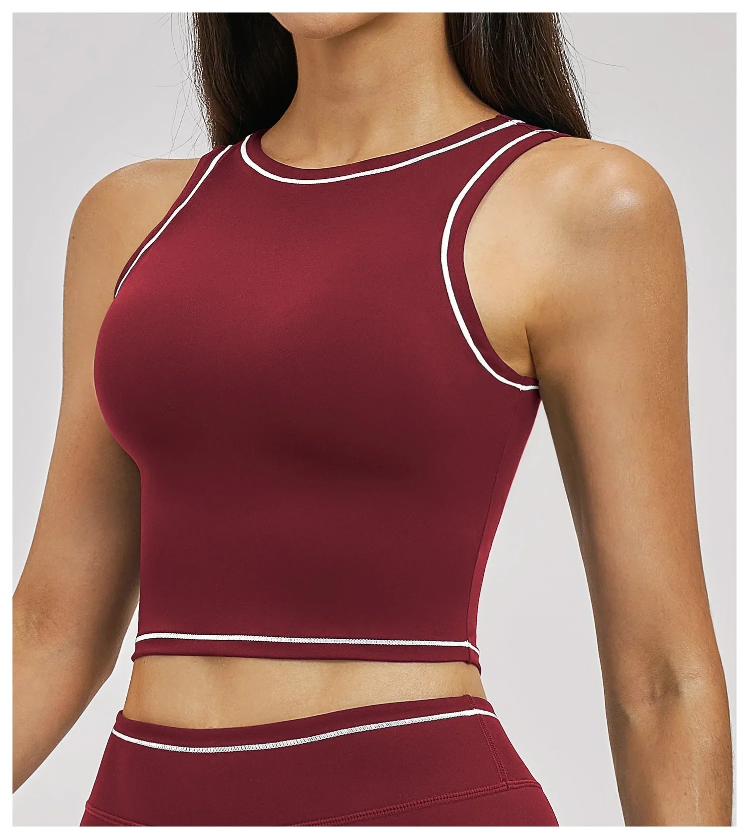 High Strength Sports Bra Anti-Sweat Fitness Top Women Yoga Bra Shockproof Crop Top Push Up Summer Sport Bra Gym Vest Workout Top