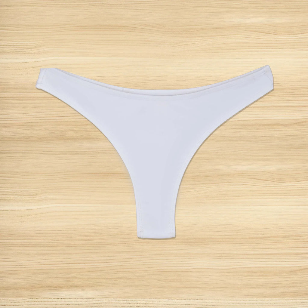 2026 Sexy Solid Color Bikini Swimwear Women's Underwear Nylon Fabric with Chest Pad No Steel Support For Swimming Swimsuit