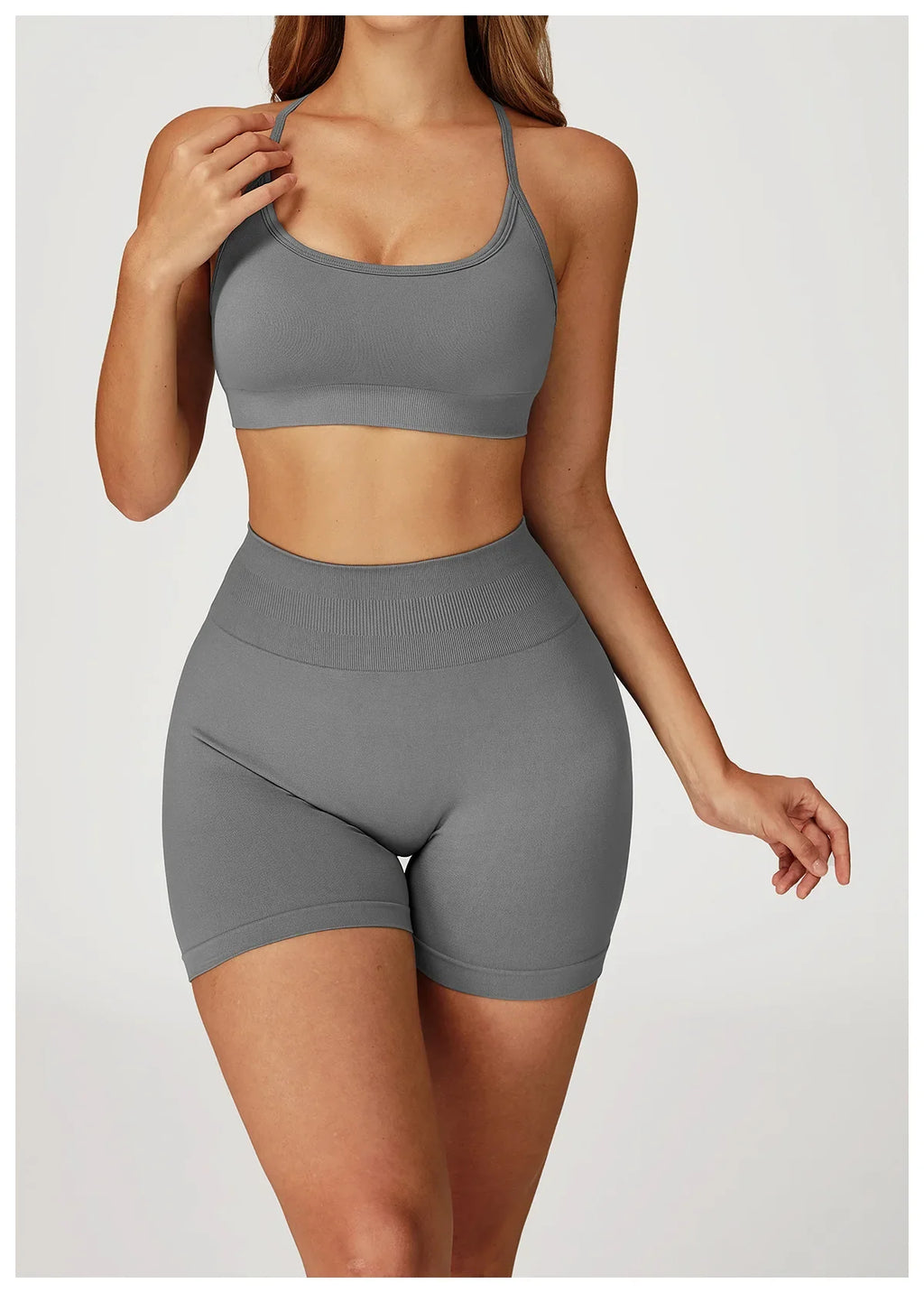 Women Seamless Yoga Sports Bra Breathable Shock Proof Gym Workout Fitness Push up Top Yoga Running Active Sportswear Vest Bra