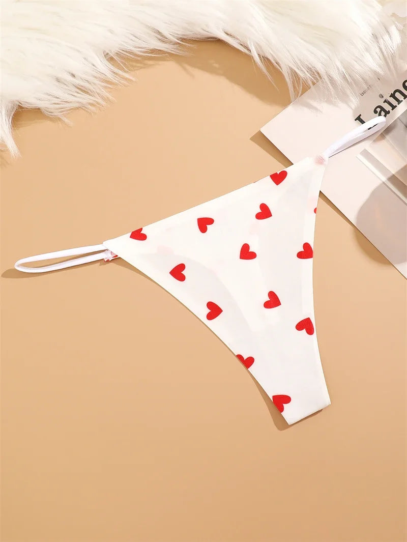 7PCS Women Seamless Leopard Butterfly Panties Sexy Ultra-thin Briefs Female Ice Silk No Trace Underwear Low Rise Soft Lingerie
