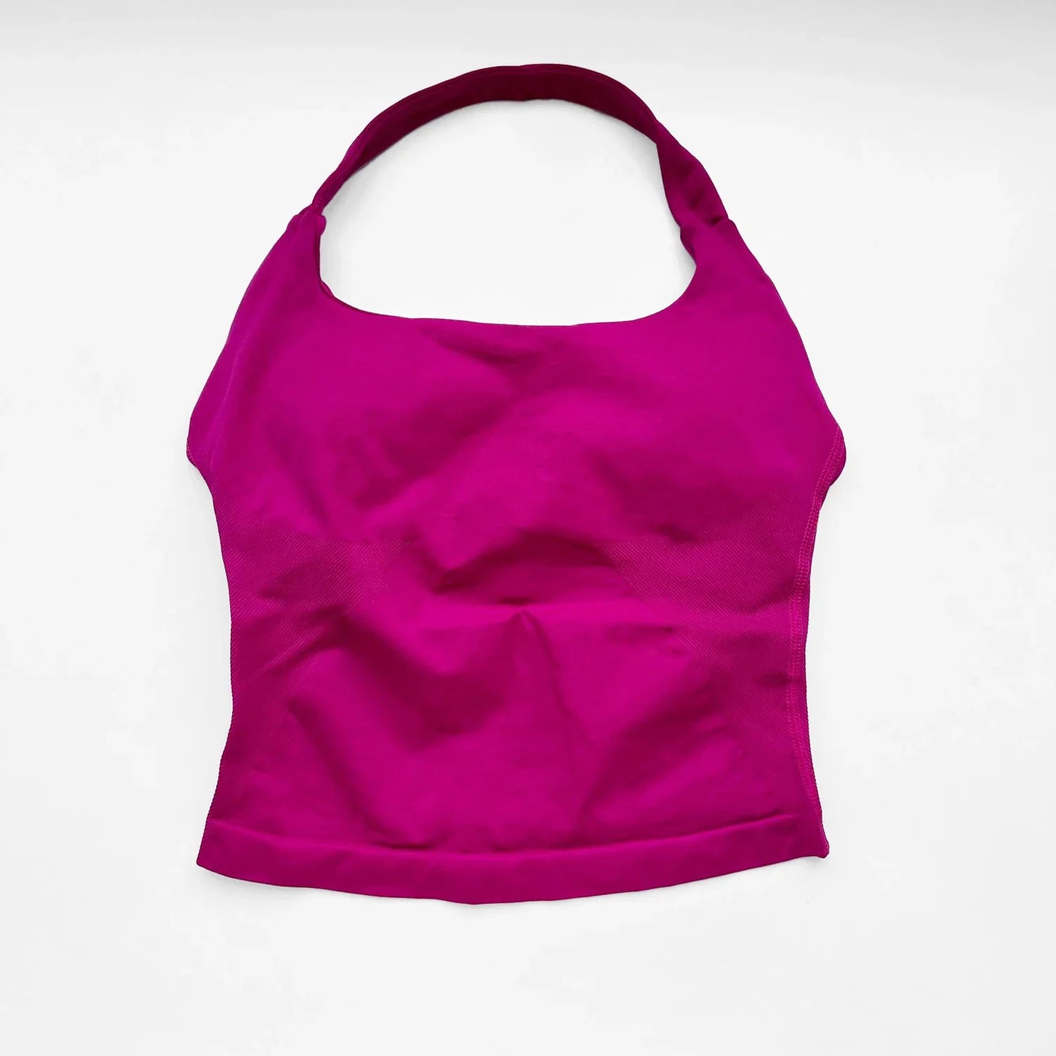 NCLAGEN Fitness Halter Top Woman Gym Clothes Removable Chest Pad Yoga Tank Push-up Sports Bra Workout Activewear Pilates vest