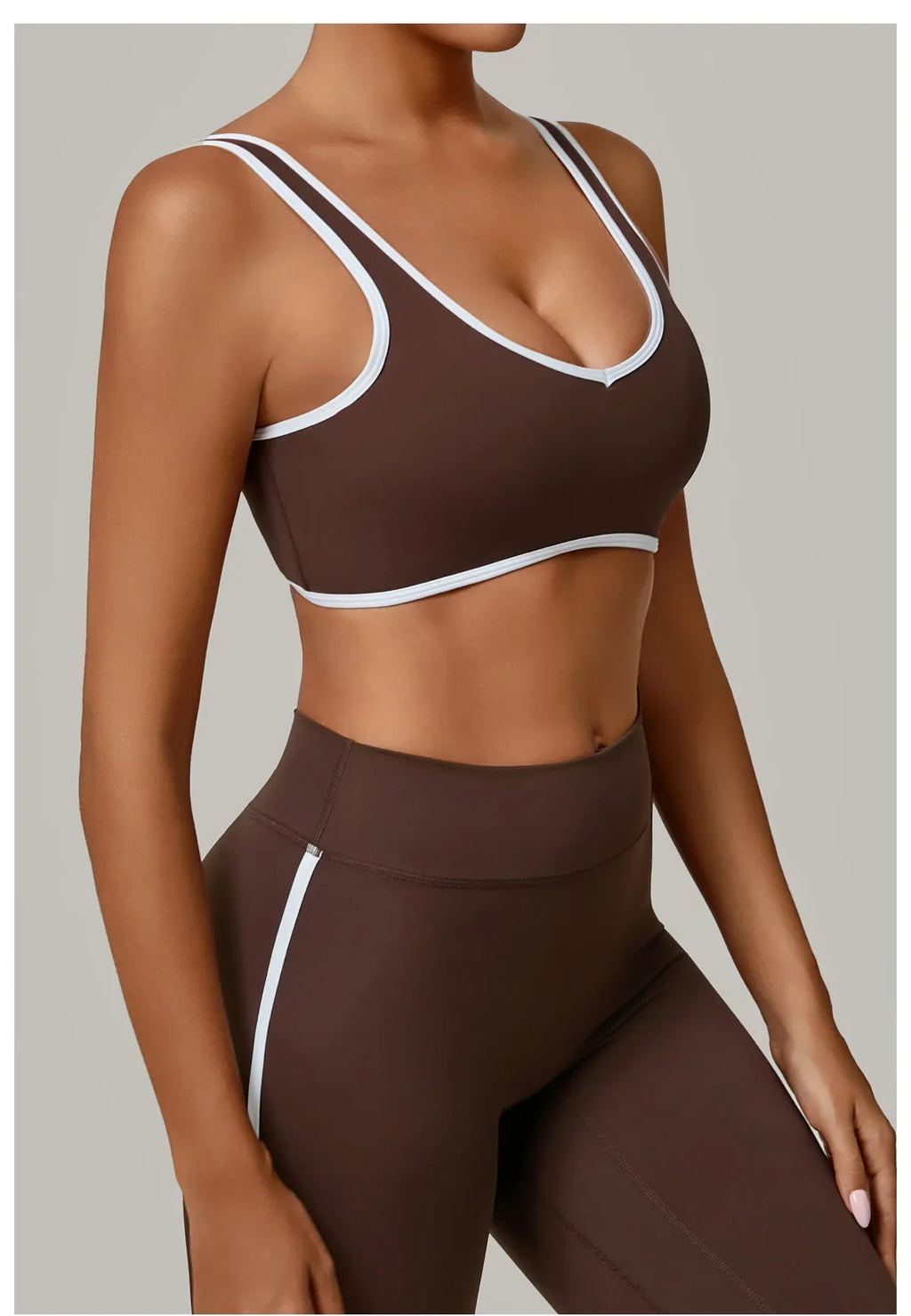 Breathable Sports Underwear Anti-Sweat Fitness Top Women Yoga Bra Shockproof Crop Top Push Up Running Sport Bra Gym Workout Top