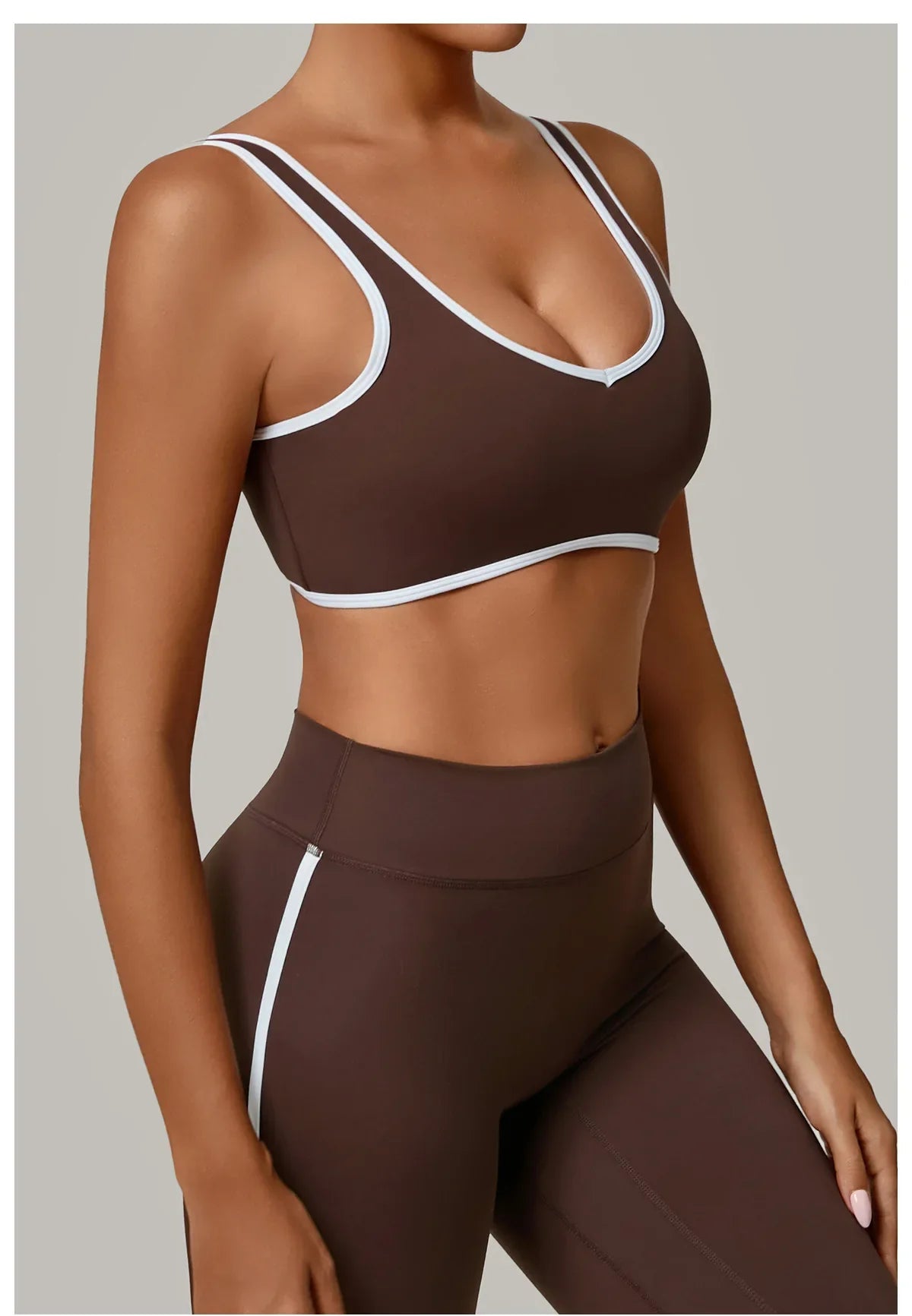 Breathable Sports Underwear Anti-Sweat Fitness Top Women Yoga Bra Shockproof Crop Top Push Up Running Sport Bra Gym Workout Top