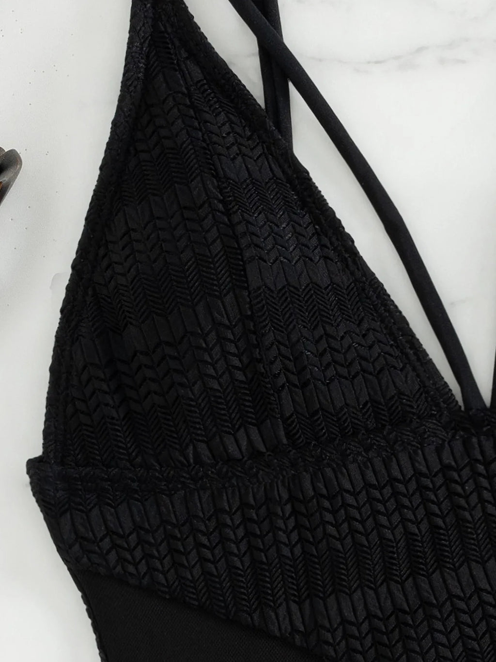 2026 Sexy Beachwear Women Low Cut Hollow Out Slim Bodysuit Holiday Backless Sexy Mesh Bikinis Summer New Chic Holiday Swimsuit