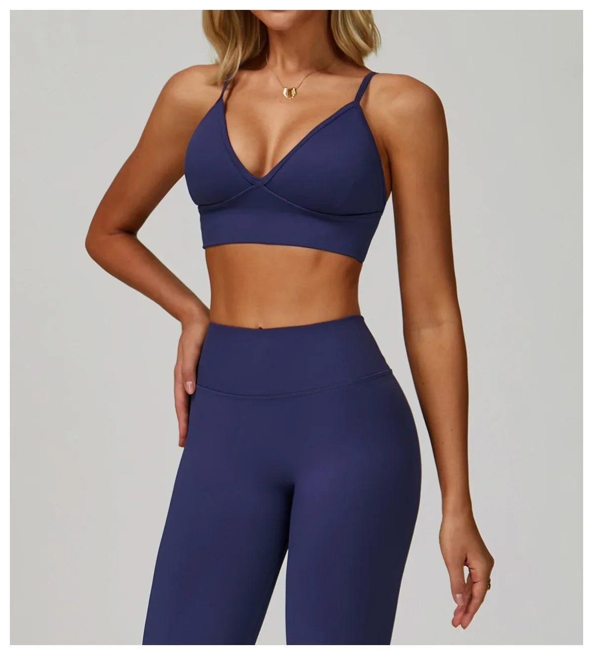 Breathable Sports Bra Shockproof Fitness Top Women Yoga Bra Crop Top Push Up Adjustable Shoulder Strap Sport Bra Gym Workout Top