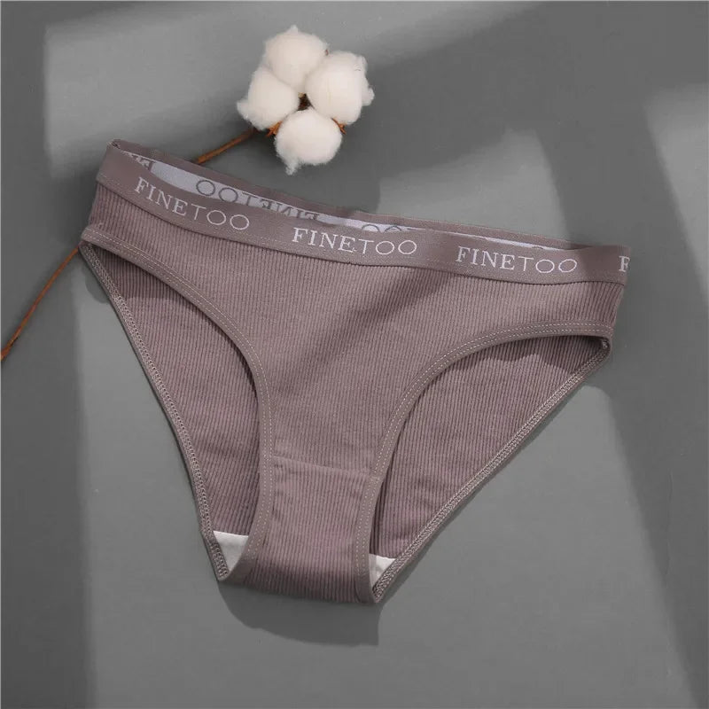 1Pcs Women' Cotton Pantys Sexy Comfortable Letter Printed Woman Briefs Ladies Underpants Fashion Girls Lingerie M-XXL