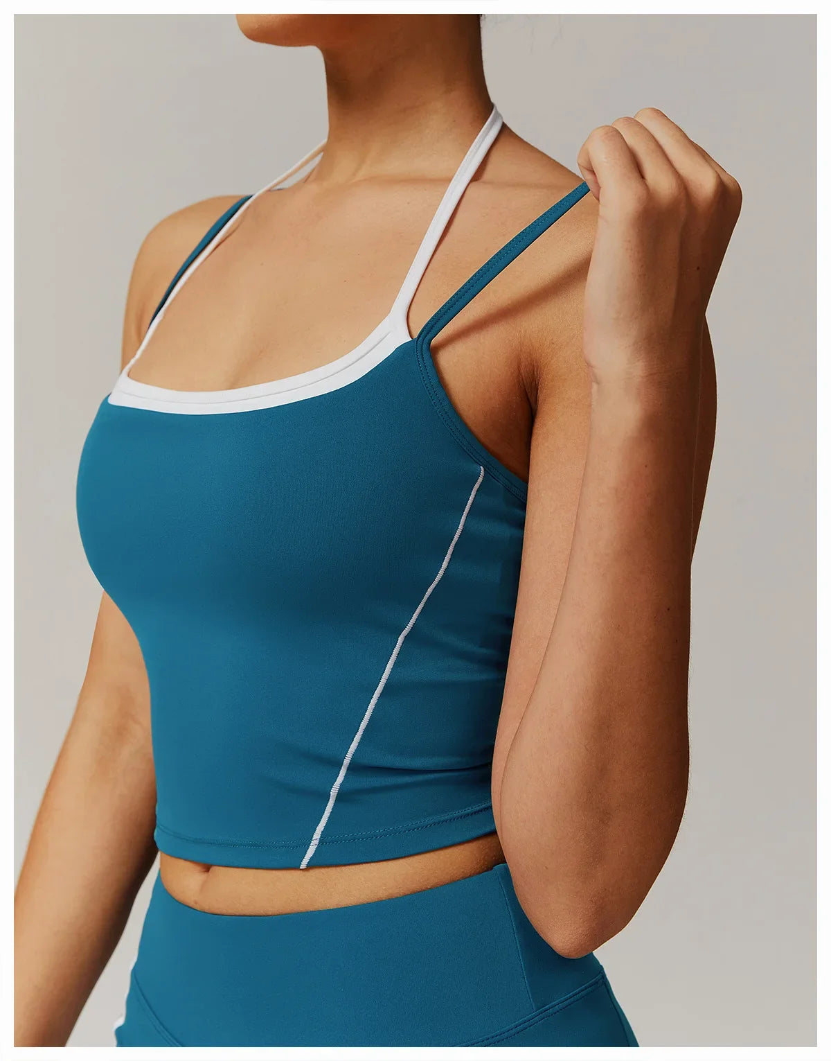 Breathable Sports Bra Women Shockproof Fitness Tops Push Up Gym Crop Top Brassiere Sport Bras Gym Workout Top Seamless Yoga Bra