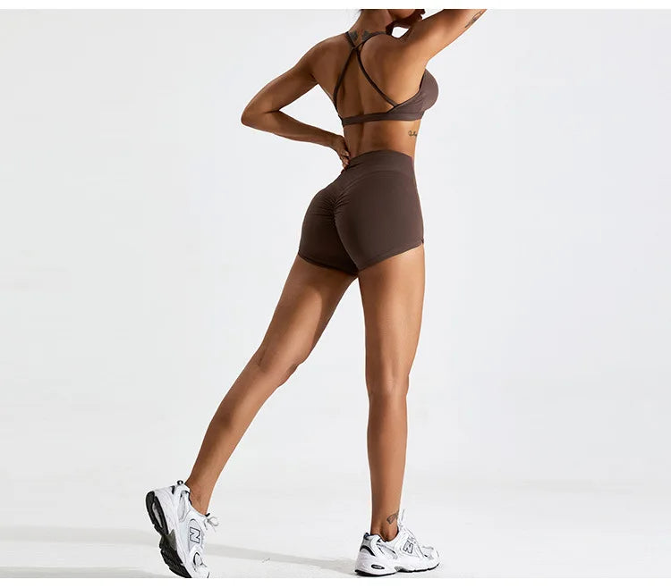 Seamless Sports Bra Women Underwear Sexy Back Shockproof Workout Fitness Bra Quick Drying Training Sports Running Yoga Tank Top