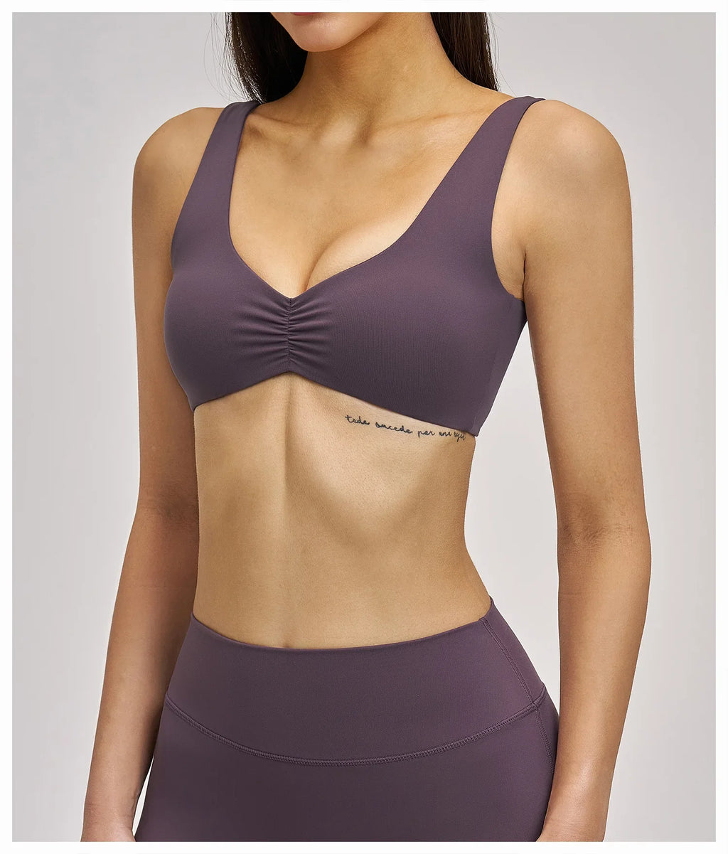 High Impact Sports Bra Push Up Gym Underwear Sexy Women Breathable Yoga Clothes High Quality Fitness Bra Workout Top Female