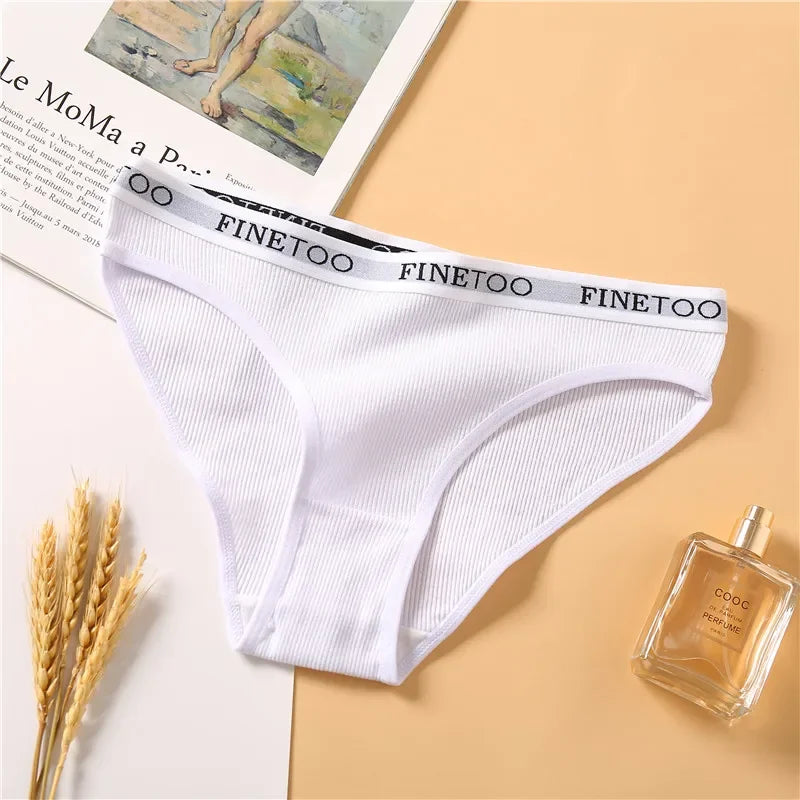 1Pcs Women' Cotton Pantys Sexy Comfortable Letter Printed Woman Briefs Ladies Underpants Fashion Girls Lingerie M-XXL