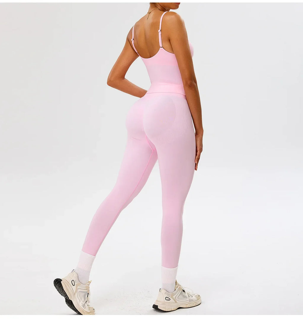 Sexy Gym Top Women Seamless Sports Bra Running Yoga Bra Breathable Sports Underwear Women Neck Hanging Fitness Workout Top Women