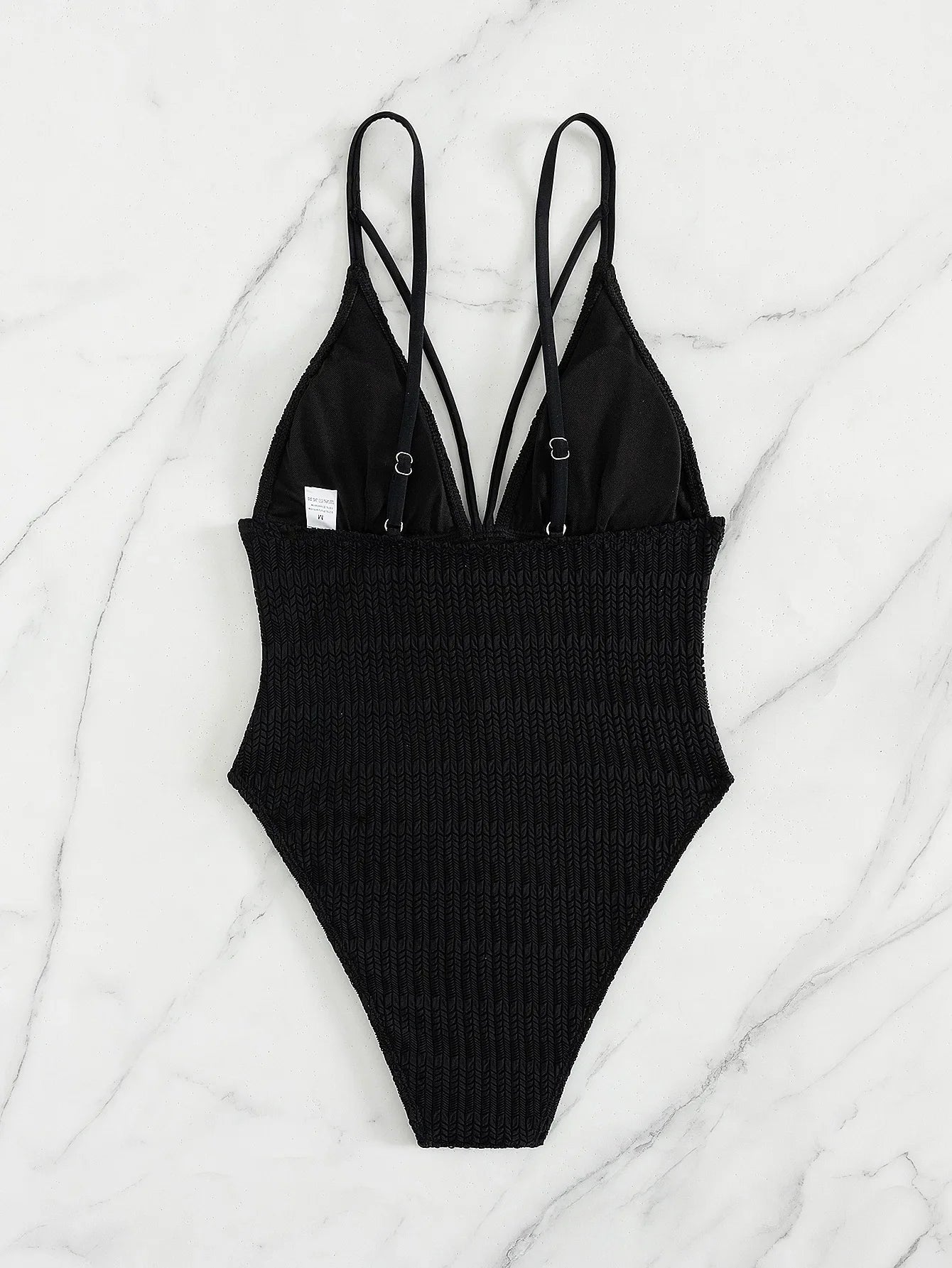 2026 Sexy Beachwear Women Low Cut Hollow Out Slim Bodysuit Holiday Backless Sexy Mesh Bikinis Summer New Chic Holiday Swimsuit