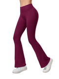 NCLAGEN Impact Flares Scrunch Booty Women's Gym Leggings Seamless Fitness Workout Yoga Trousers Squat Proof Fashion Flared Pants