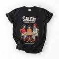 Salem Book Club Cat Retro Halloween Reading Library BookTok Edition Comfort Colors Tee