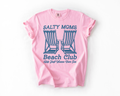 Salty Moms Beach Day Adventure Sunshine Travel Vacation Seaside Memories Comfort Colors Tee