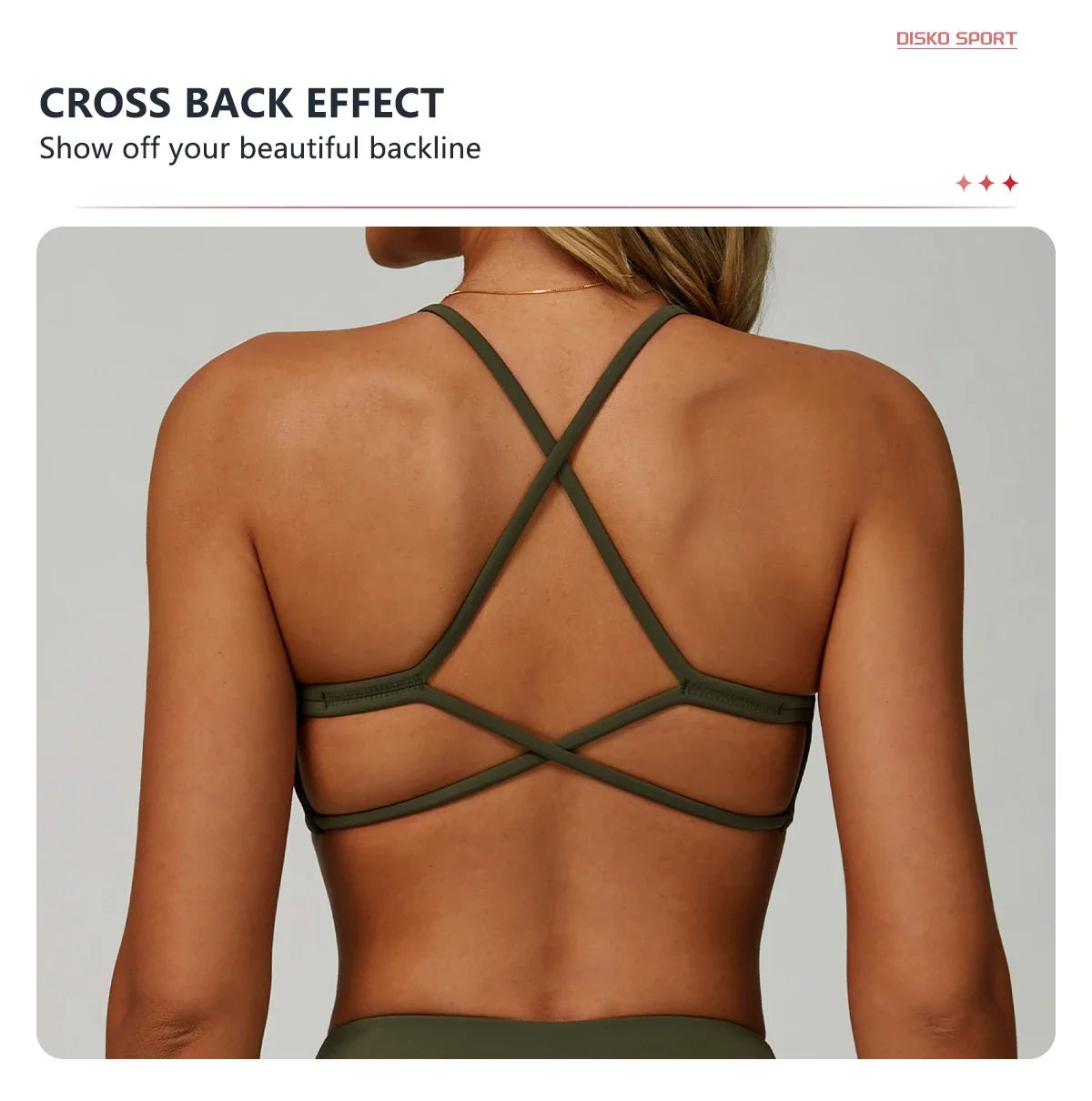 Hearuisavy Breathable Sports Bra Women Quick Drying ShockProof Gym Workout Top Casual Yoga Clothing Push Up Running Fitness Bras