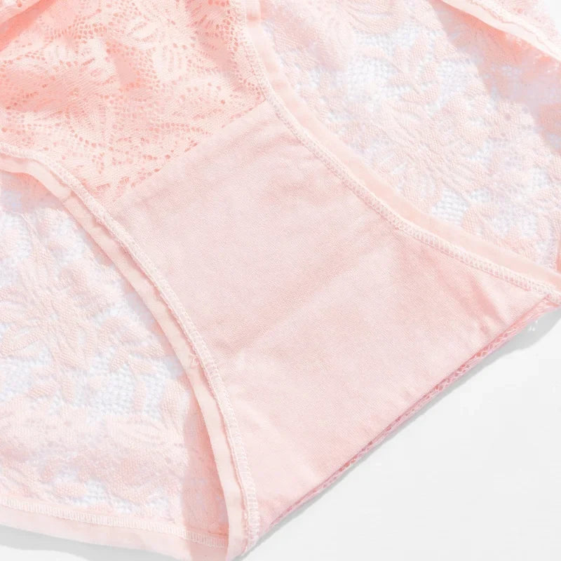1Pc Sexy Floral Lace Underwire Bras Panties Sets Hollow Out See-Through Romantic Lingerie Underwear Sexy Women Panties S-XL
