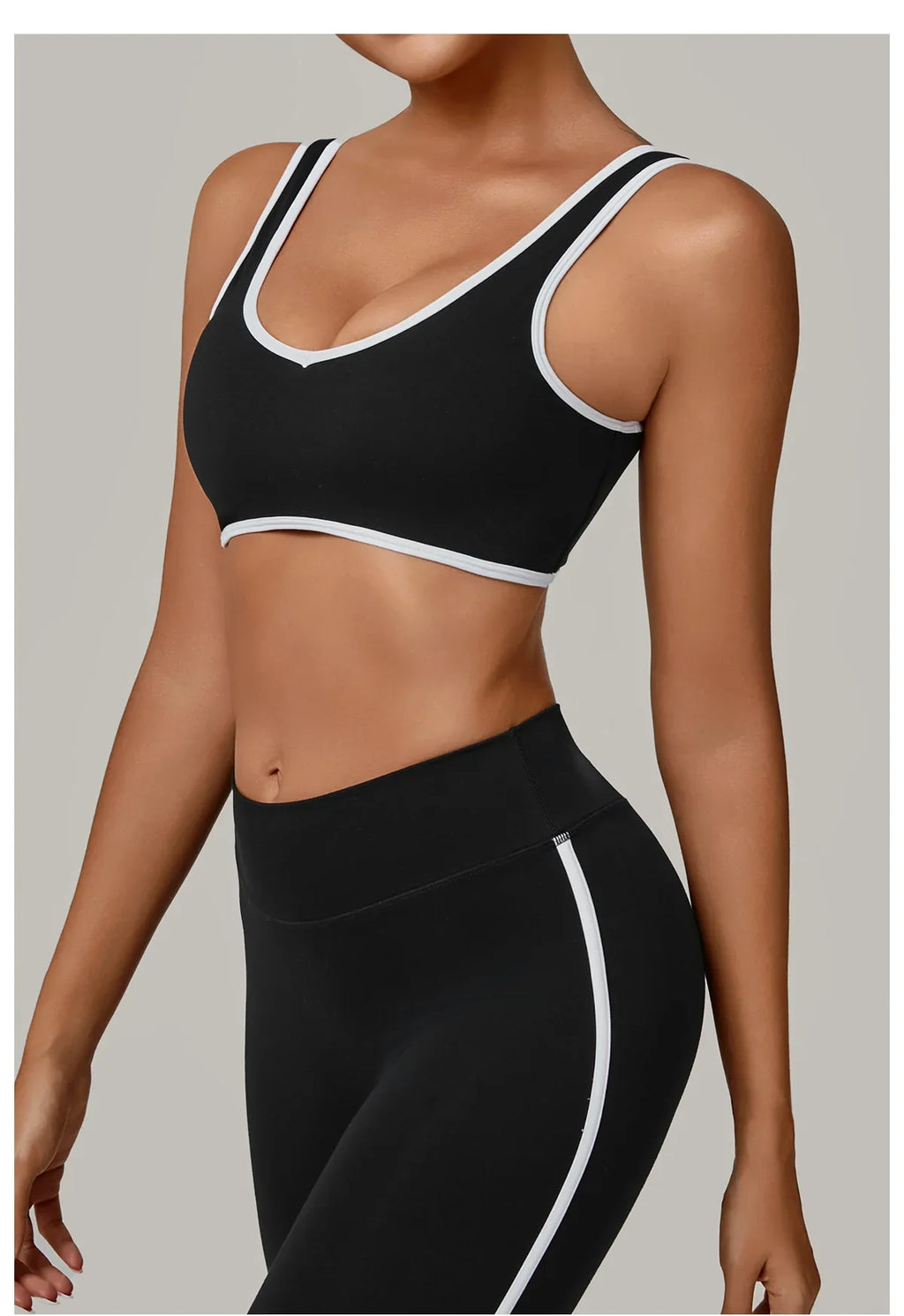 Breathable Sports Underwear Anti-Sweat Fitness Top Women Yoga Bra Shockproof Crop Top Push Up Running Sport Bra Gym Workout Top