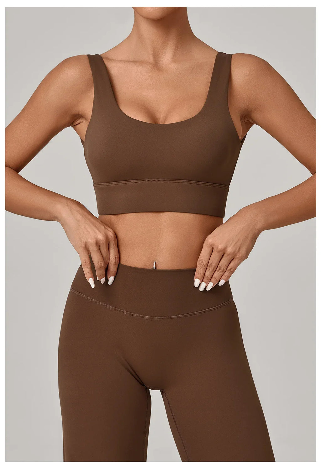 High Strength Yoga Bra Breathable Sports Bra Anti-Sweat Fitness Top Women Shockproof Crop Top Push Up Sport Bra Gym Workout Top