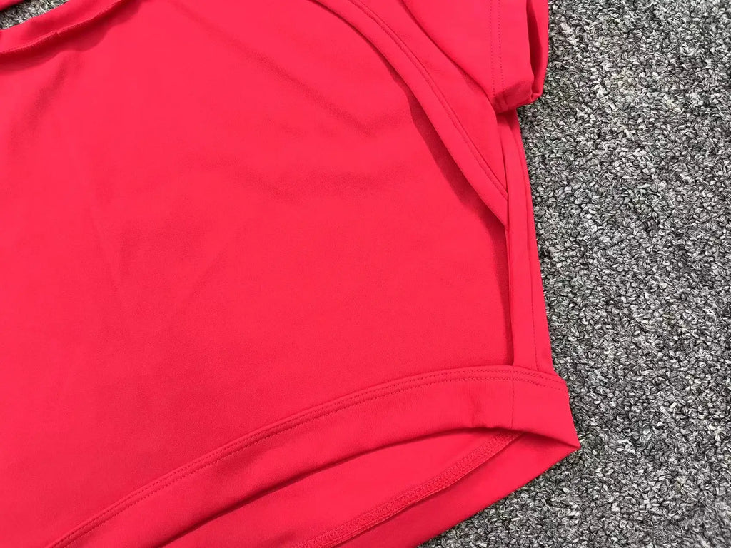 Hearuisavy Summer Sports Shirts Breathable Workout Tops Fitness Sportswear Backless Yoga Clothing Sport Crop Tops Women Gym Top