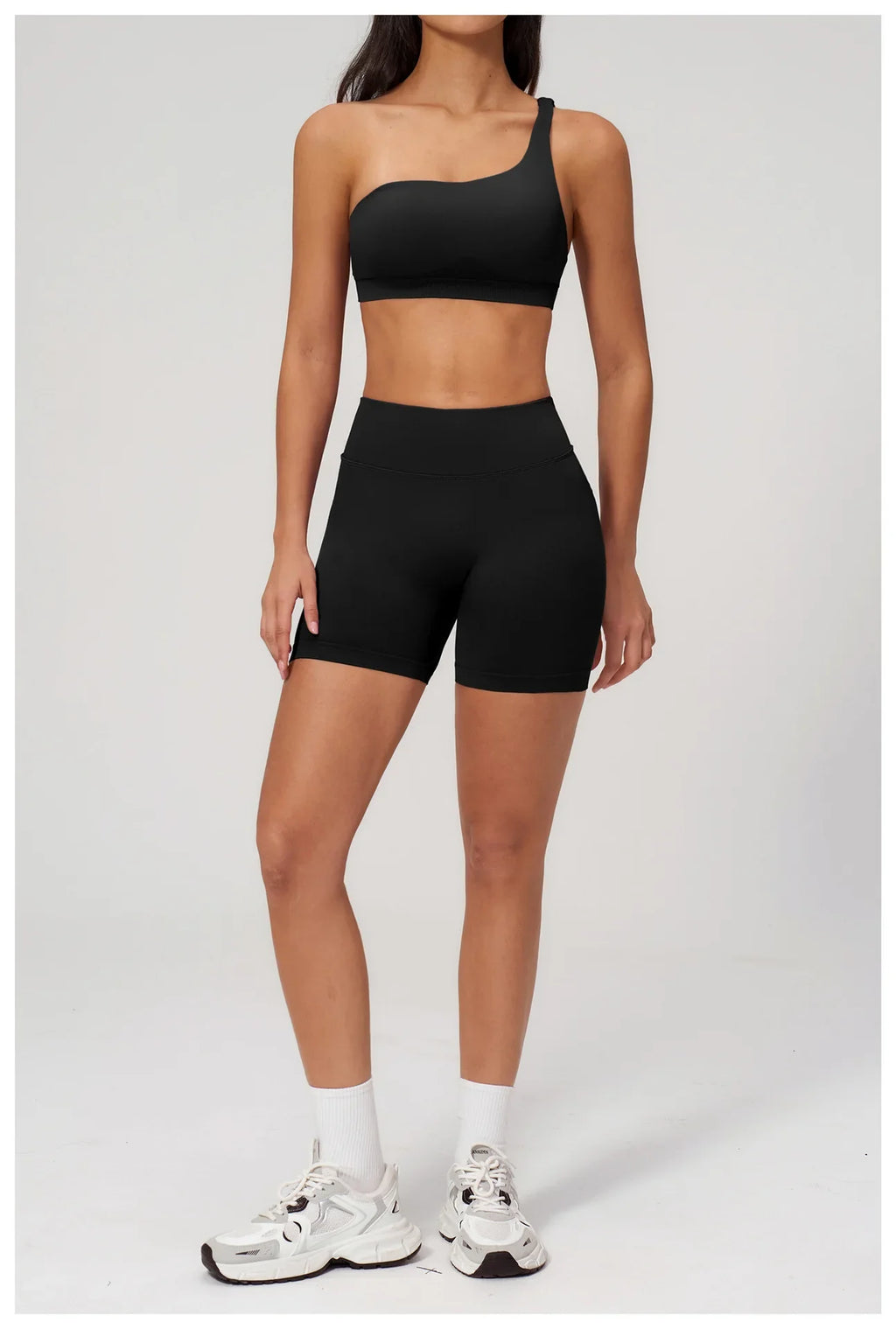 Summer Shockproof Sport Bra Women's Beautiful Back Gym Sports Underwear Women Oblique Shoulder Straps Running Fitness Yoga Bra