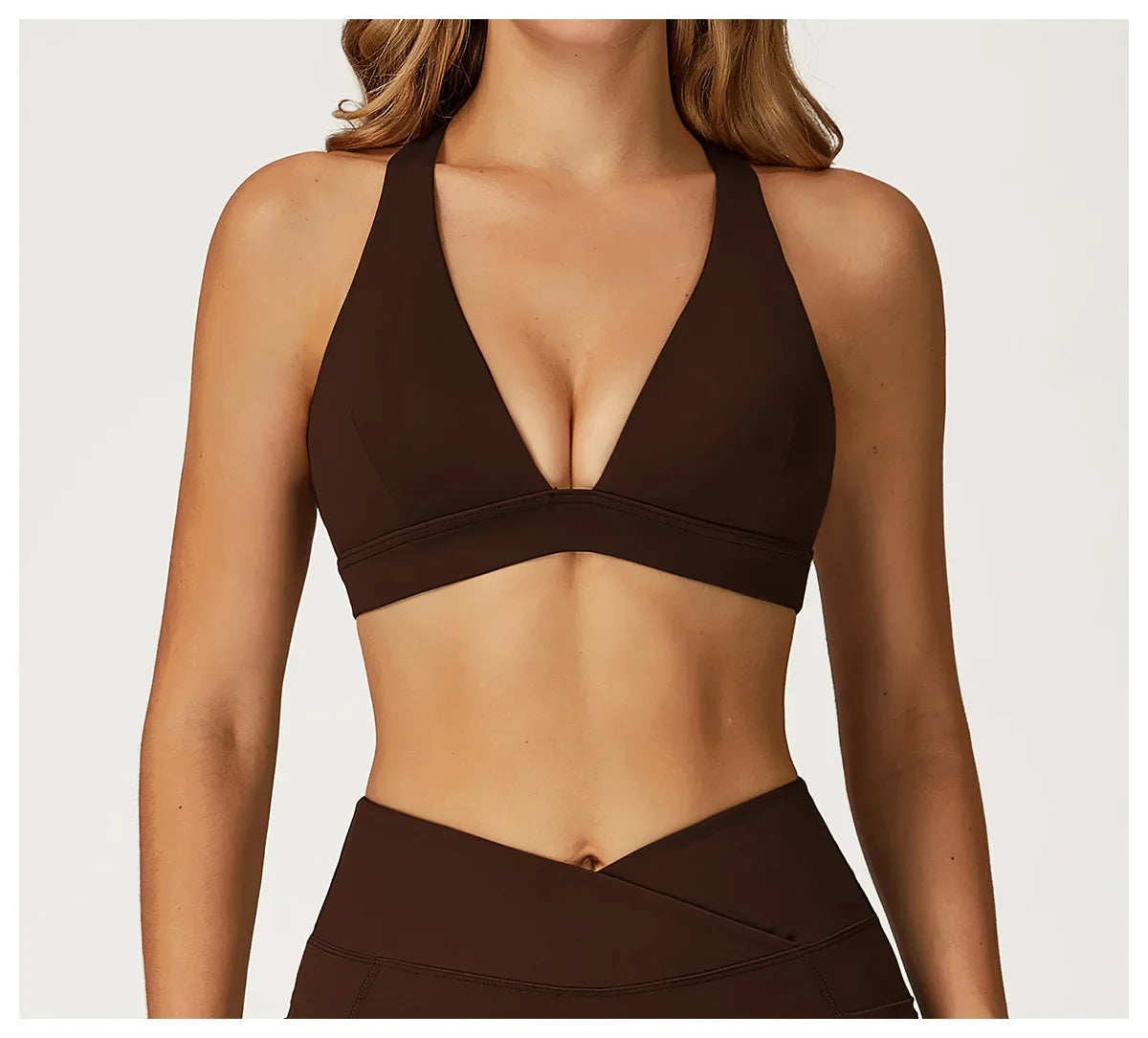 Sexy Gym Top Women Sports Bra Running Back Cross Push Up Yoga Bra Breathable Sports Underwear Women Fitness Workout Top Women