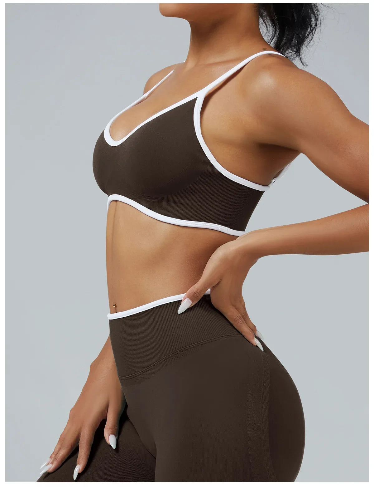 High Strength Sports Bra Seamless Yoga Top Women Fitness Gym Active Wear Back Cross Workout Push-up Fitness Running Underwear