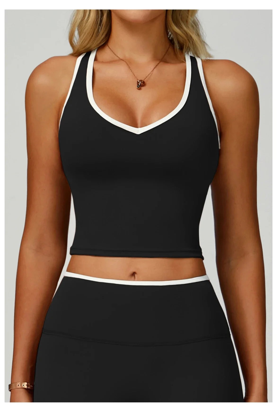 Running Sports Bra Women Underwear High Support Open Back Yoga Bra Breathable Fitness Pilates Tank Workout Top Removable Pads