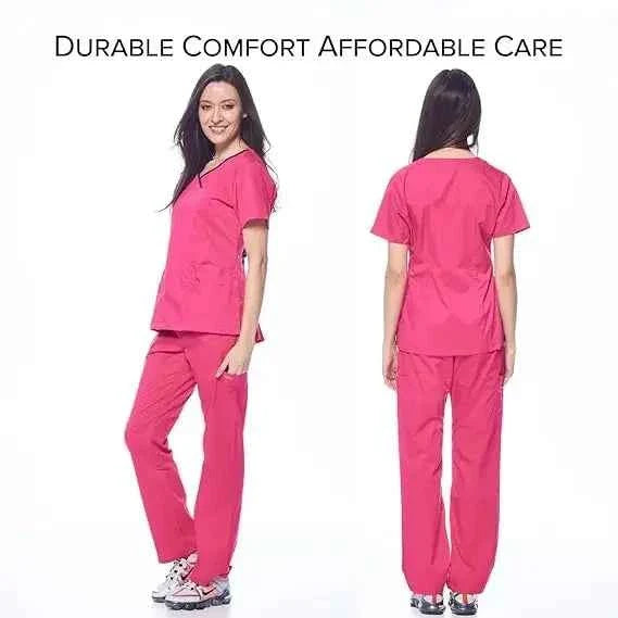 Women's Medical Scrub Uniform Set