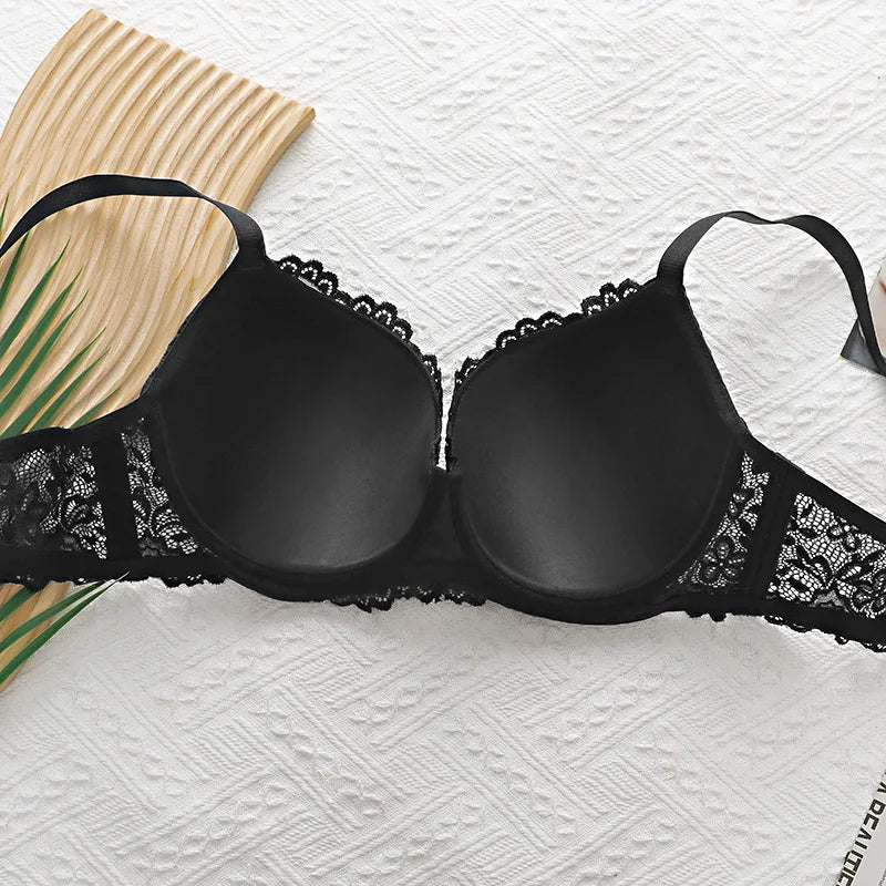 Women's Underwire Bra Plus Size Underwear Sexy Push-up Comfortable Breathable Bra for Curvy Women
