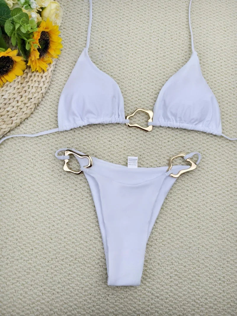 2026 Micro Bikinis Sexy Women Swimsuits Female Swimwear Push Up Bikini Set Bathing Suit Swimming Suits Beachwear Brazil ביקיני