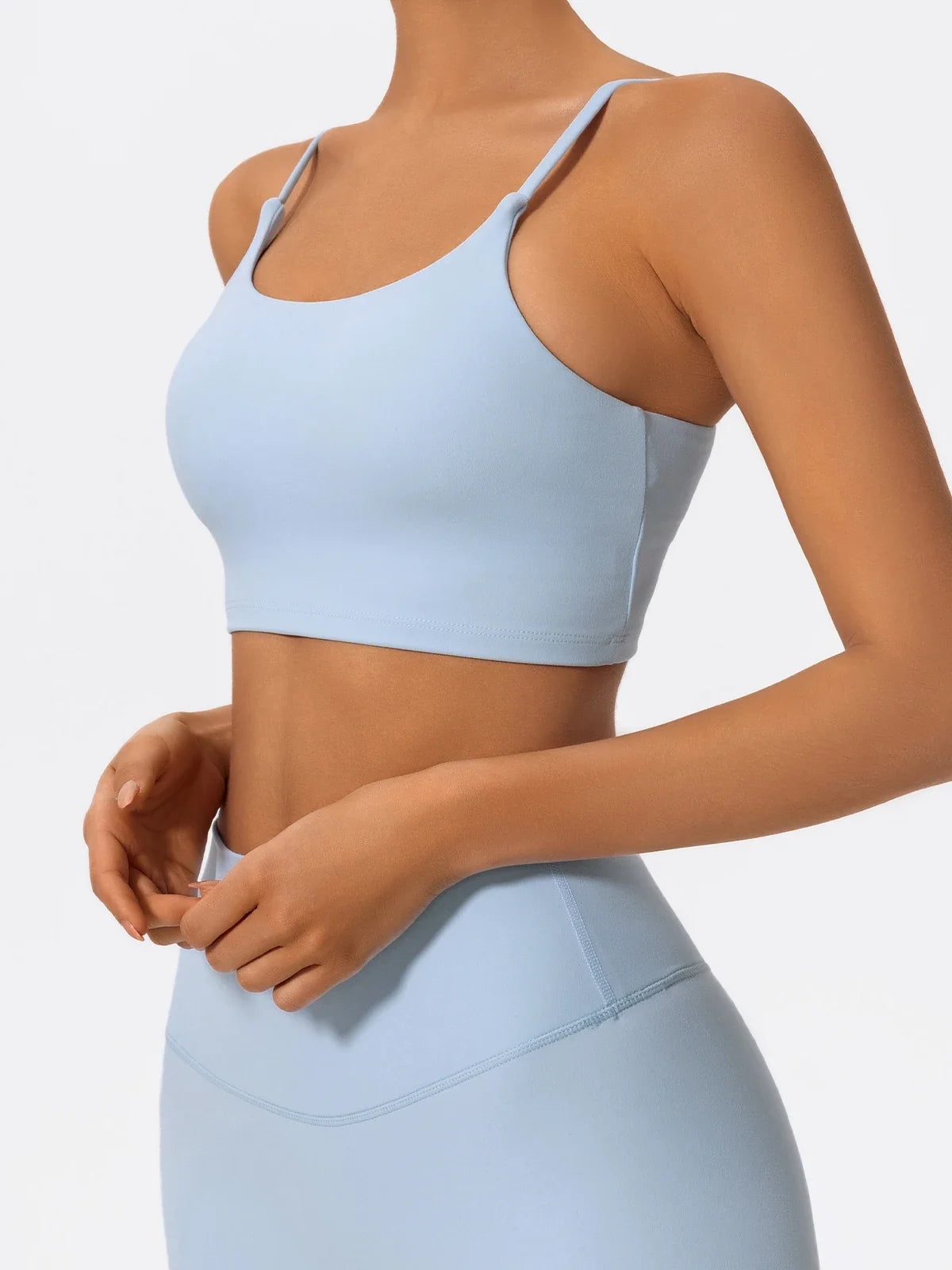Hearuisavy Summer Ultra-Soft Fabrics Sports Bra Gym Top Women Push Up Workout Quick-Dry Yoga Top Sportswear Fitness Underwear
