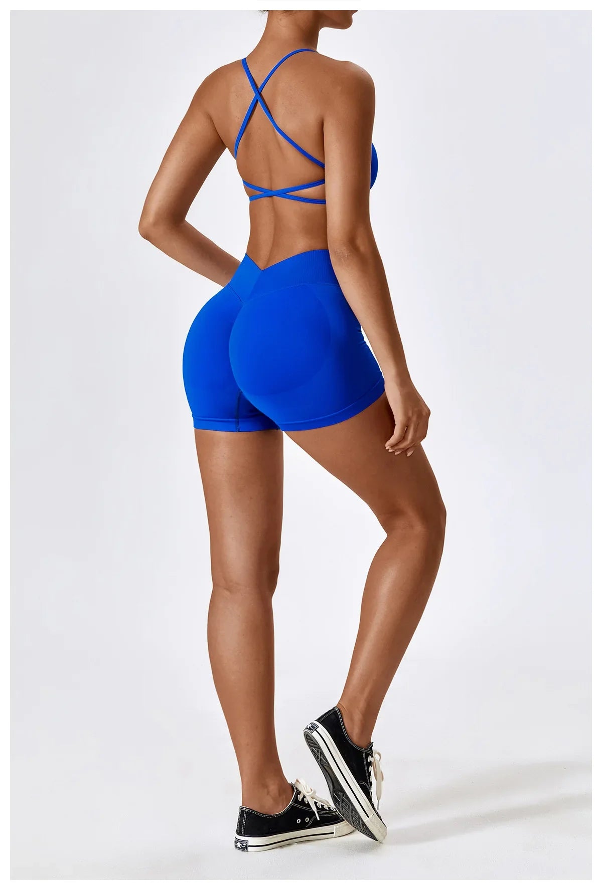 Women Cross Strap Sports Bra Women Push Up Sport Bra Yoga Gym Crop Top Brassiere Fitness Top Seamless Sport Bra Breathable Bras