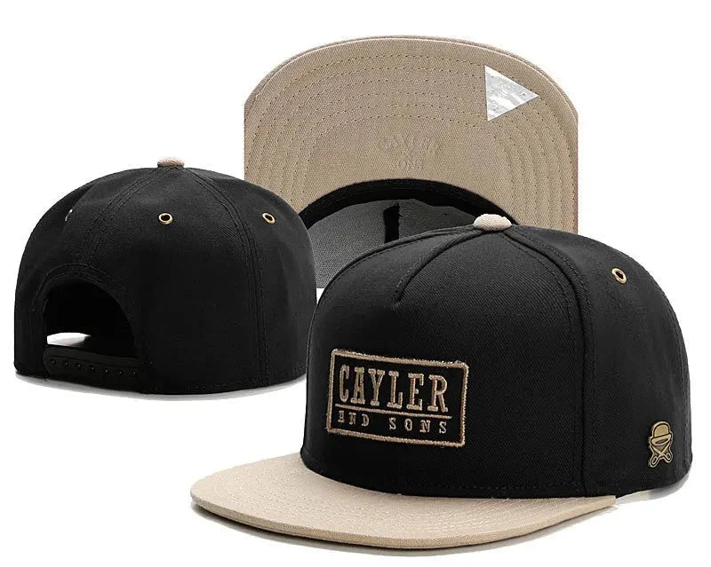 Skull Hand Snapback Hat – Flat Bill Adjustable Baseball Cap
