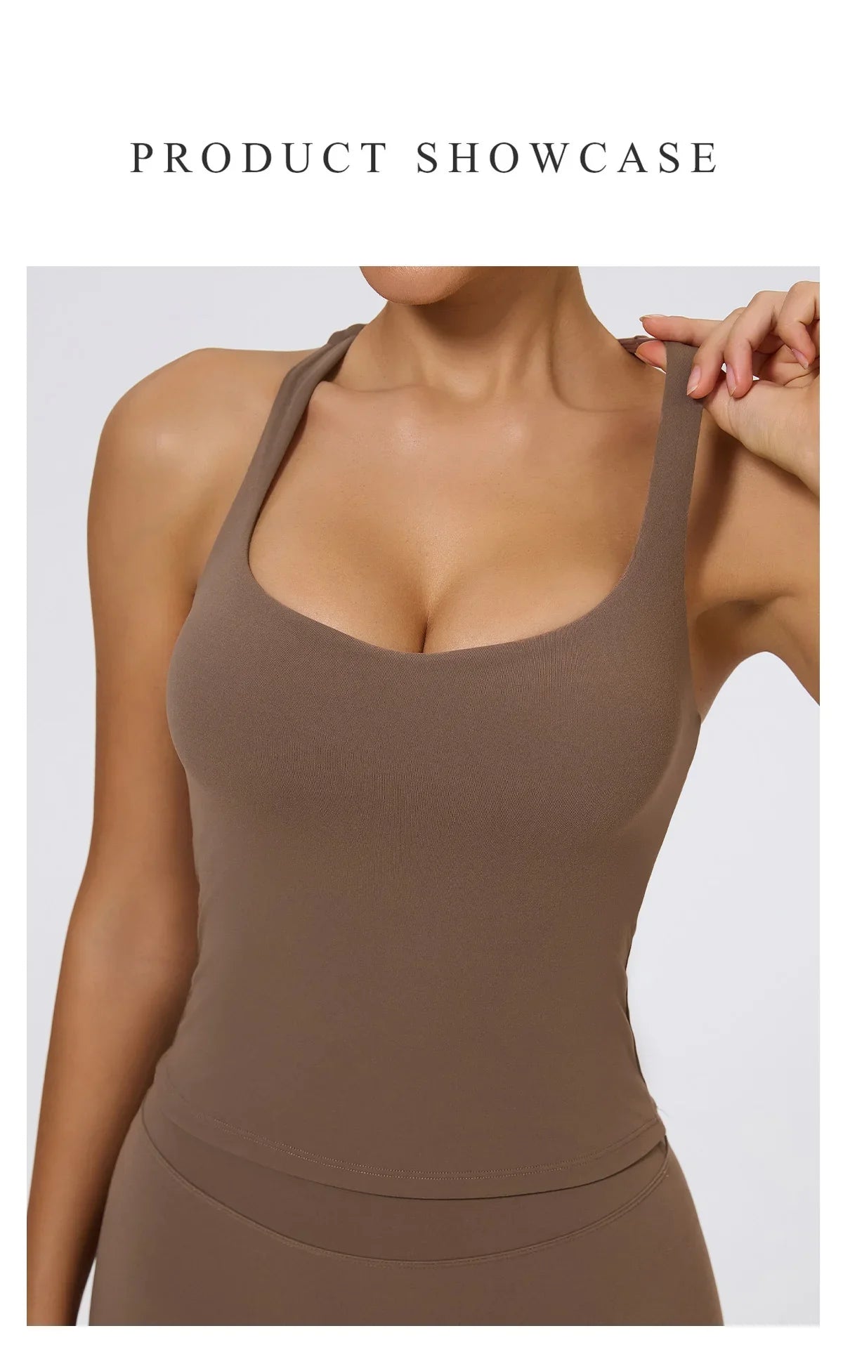 Hearuisavy Summer Woman Sports Vest I-Back Strap Design Gym Sportswear Breathable Quick Dry Fitness Tank Top Running Yoga Top