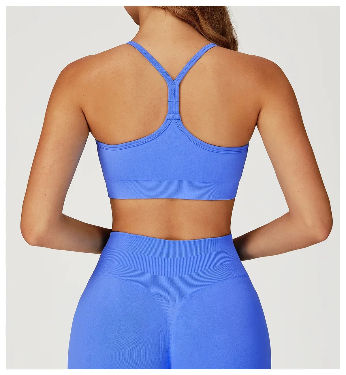 Women Seamless Yoga Sports Bra Breathable Shock Proof Gym Workout Fitness Push up Top Yoga Running Active Sportswear Vest Bra