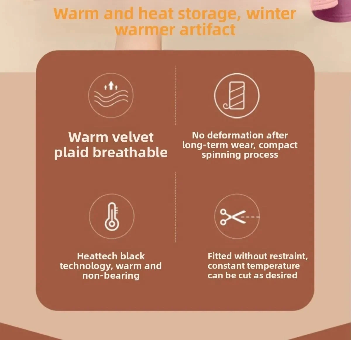 Women Thermal Underwear Winter Thickened and Flannel Bottom Shirt Solid Long Sleeve Basic T-Shirt Heating Fiber Pullovers