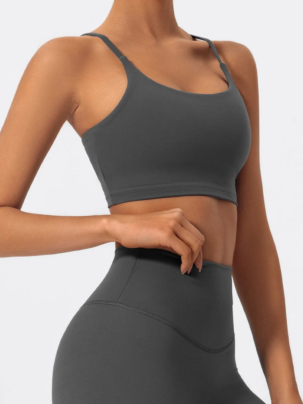 Hearuisavy Summer Ultra-Soft Fabrics Sports Bra Gym Top Women Push Up Workout Quick-Dry Yoga Top Sportswear Fitness Underwear